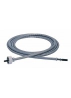 Flexible Shaft, Dry Tube Cleaning, Super Heat Resistant Steel Casing for Tube I.D. 1" and up